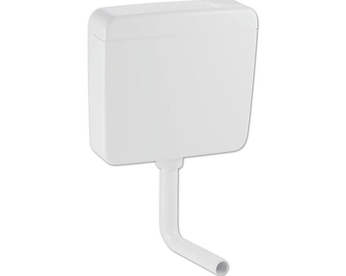 Geberit AP 127 wit spoelreservoir, aansluiting rechtsonder, 127023111