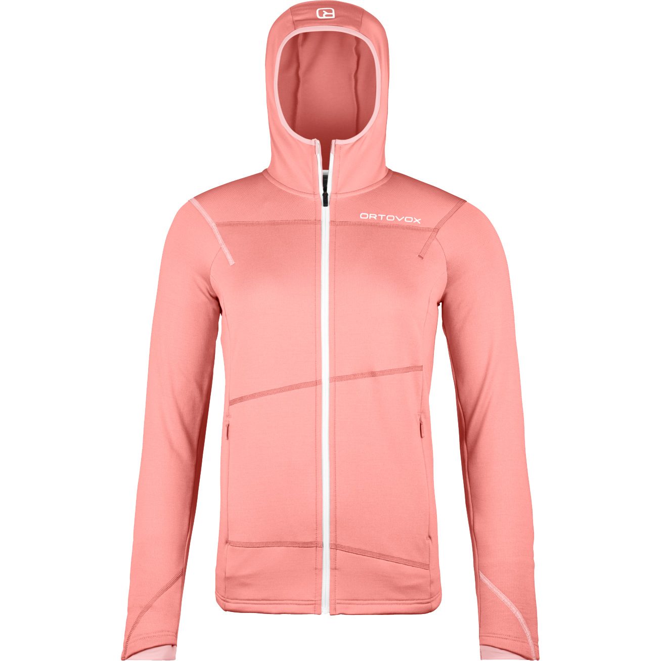 ORTOVOX Fleece Light Hoody Damen blossom