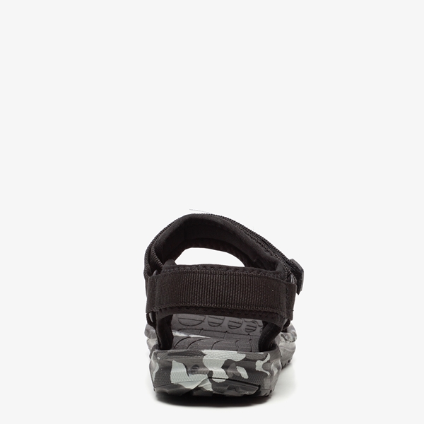 Blue Box jongens sandalen zwart met camouflage