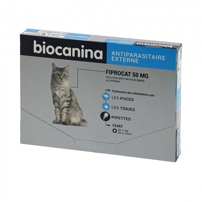 Pipettes Fiprocat Spot-On
