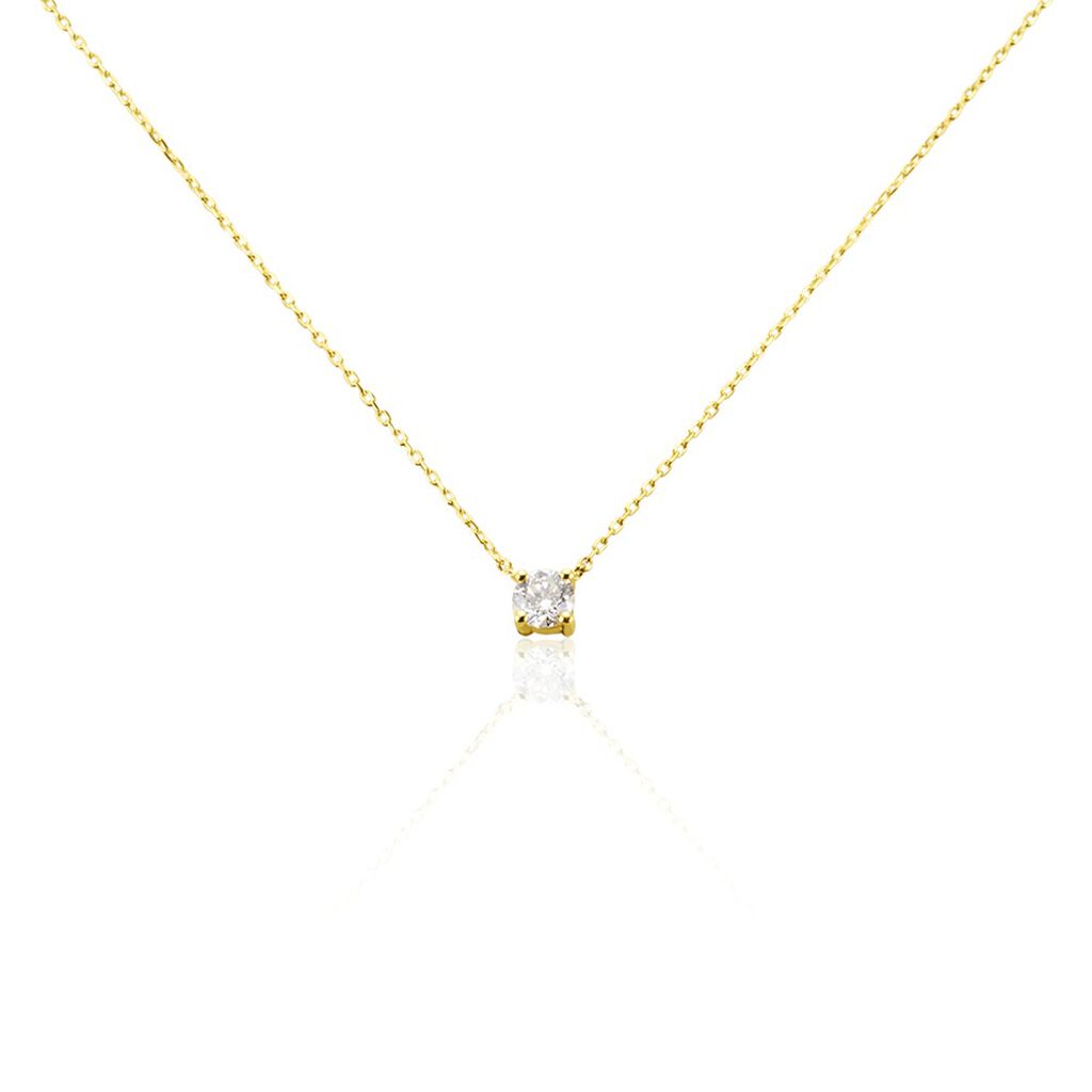 Collier Or Jaune Aphrodite Diamant