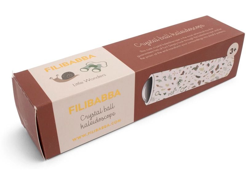Filibabba Kristall-Kaleidoskop Little Wonders Spielzeug für Kinder und Eltern