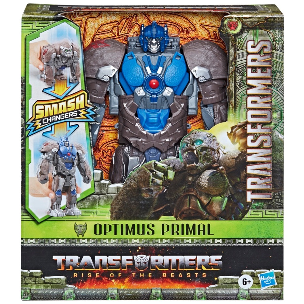 Transformers: Rise of the Beasts Smash Changer 23cm Optimus Primal Actionfigur