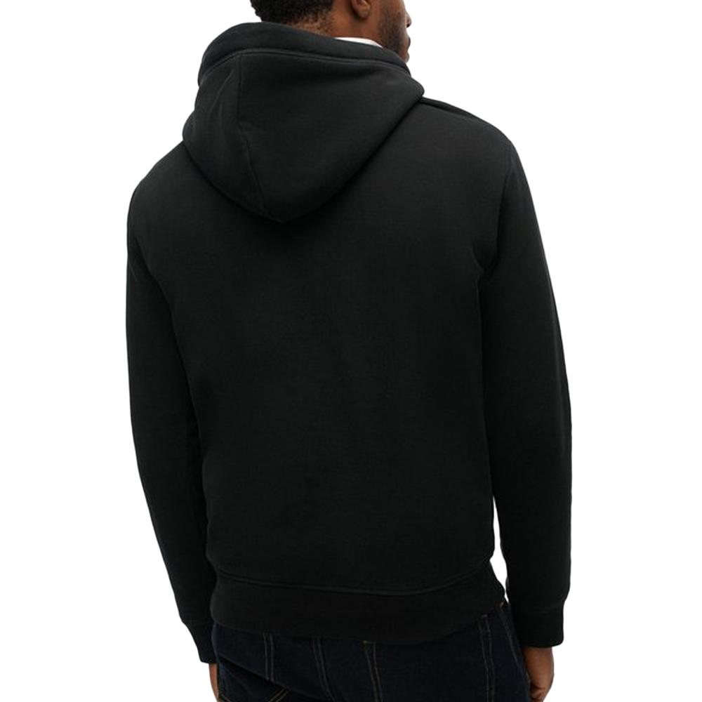 Superdry Sweat Noir Homme Superdry Essential Logo