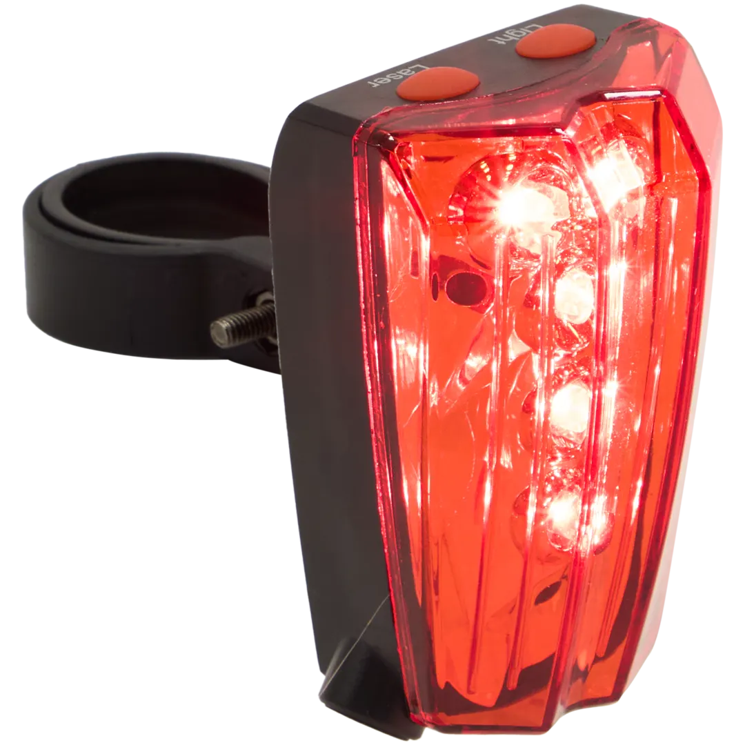 Walfort achterlicht met laser 10 lumen