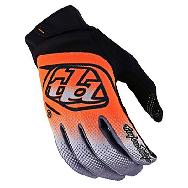 Troy Lee Designs - Gants GP Pro Bands Noir / Orange / Blanc