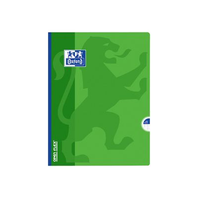 Oxford Openflex - Cahier polypro broché 24 x 32 cm - 192 pages - grands carreaux (Seyes) - disponible dans différentes couleurs