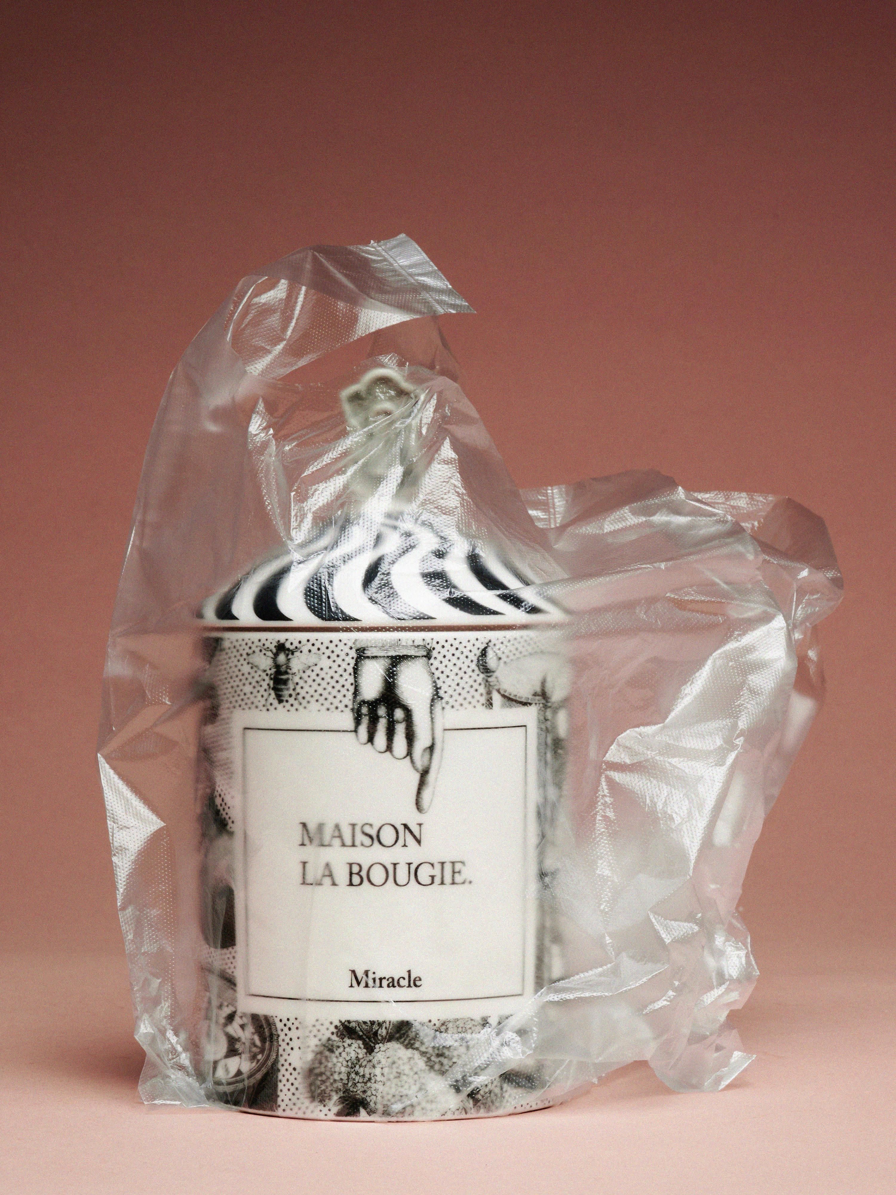 Handgemaakte geurkaars Miracle (amber, roos & patchouli)