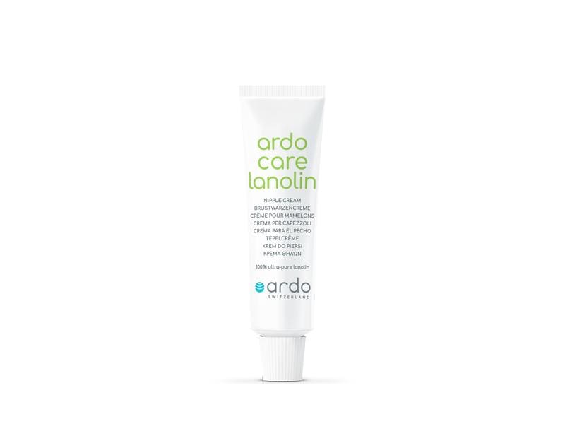 ARDO Brustwarzensalbe Lanolin, 10 ml Brustpflegecreme Lanolin