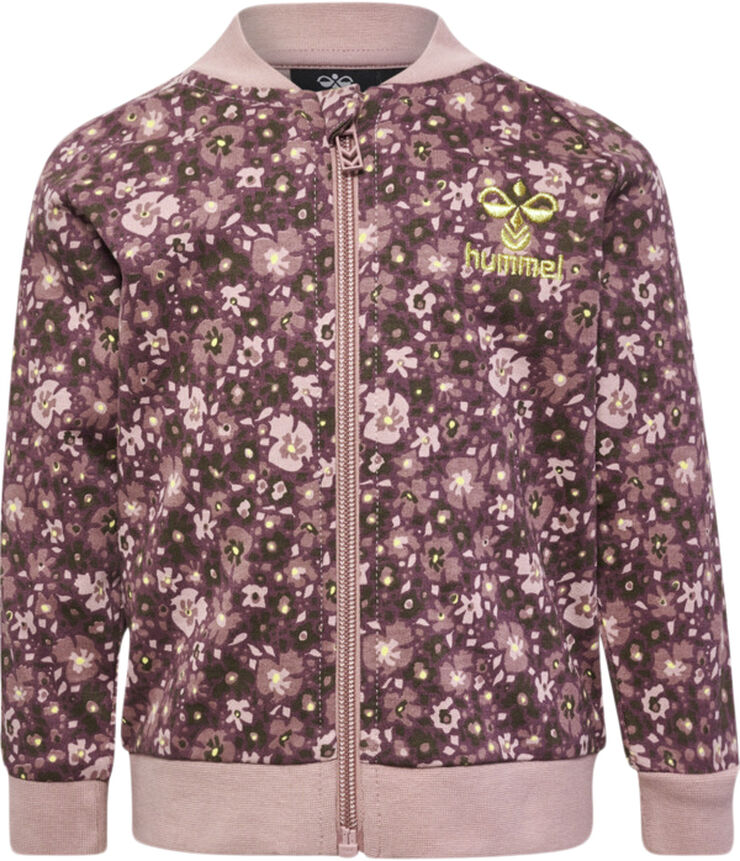 Hummel hmlLUCHIA ZIP JACKET Deauville mauve