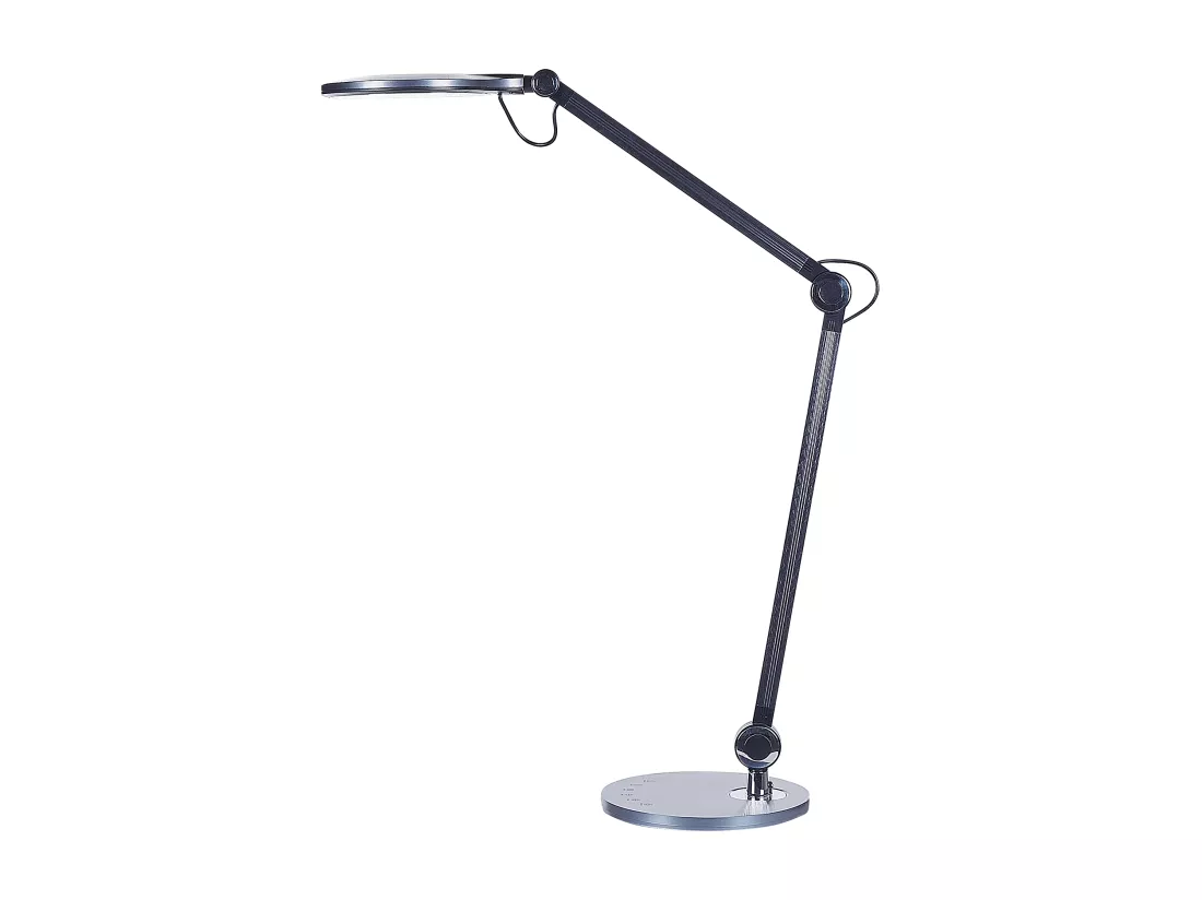 Lampe de bureau LED ERIDANUS Avec variateur Métal Noir