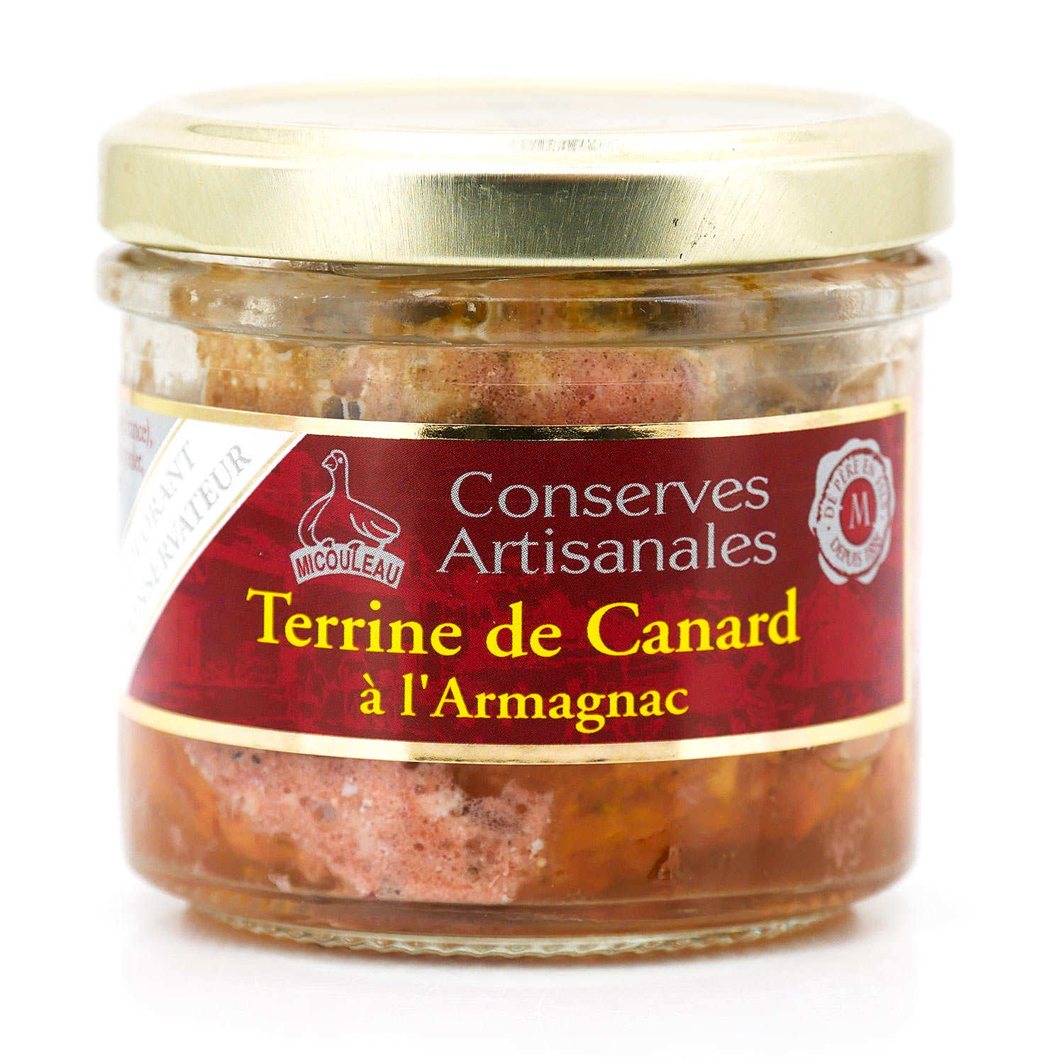 Terrine de canard à l'Armagnac