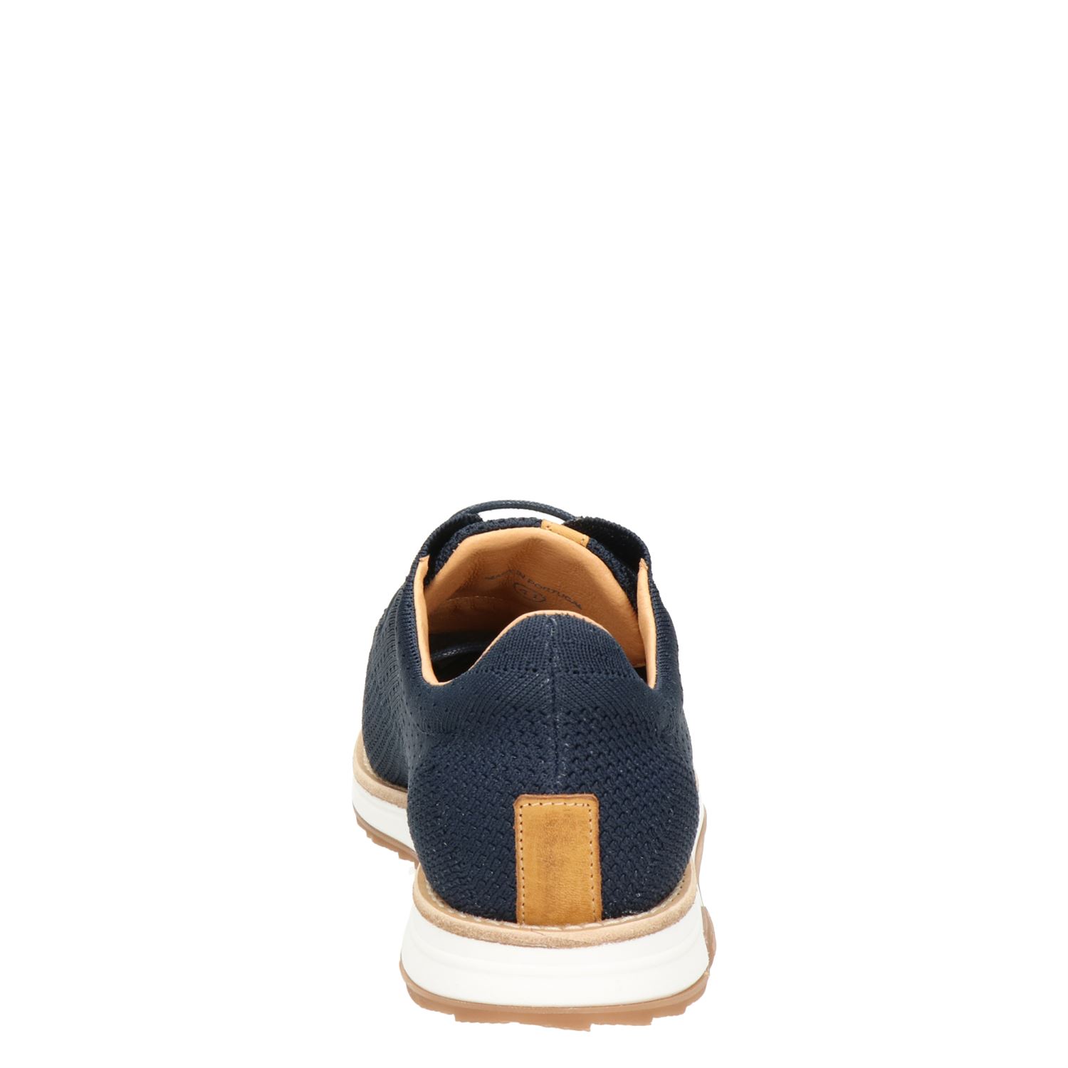 Nolan Knit heren sneaker Rehab Blauw