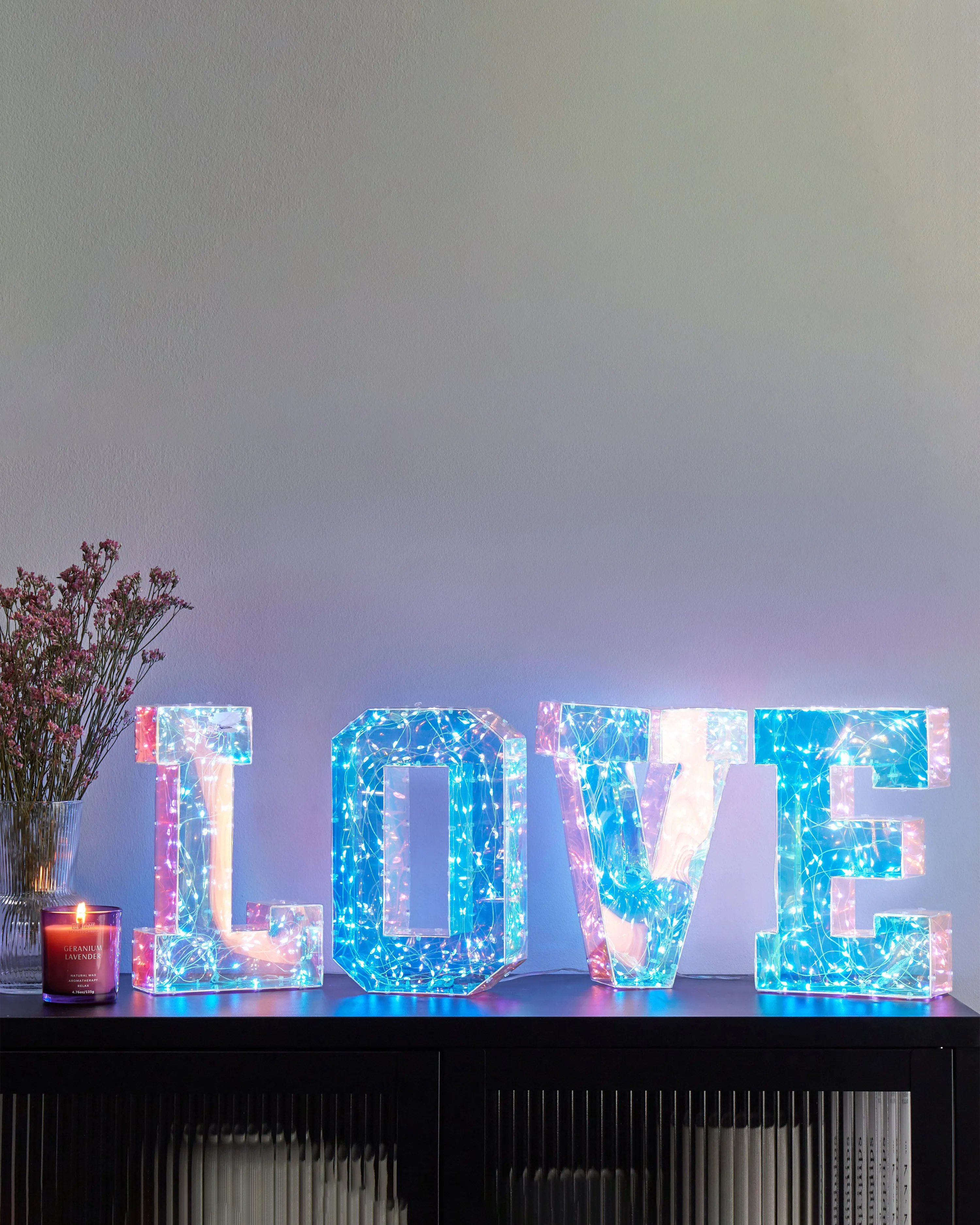 LED decoratie Tekst PROCYON Meerkleurig