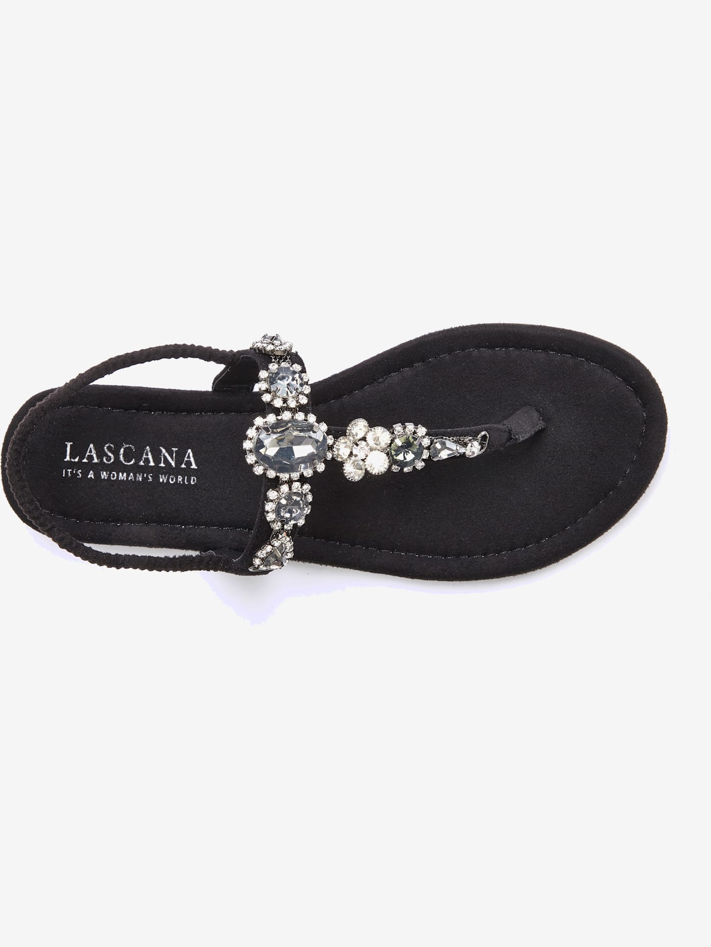 Tongs pierres fantaisie tendance