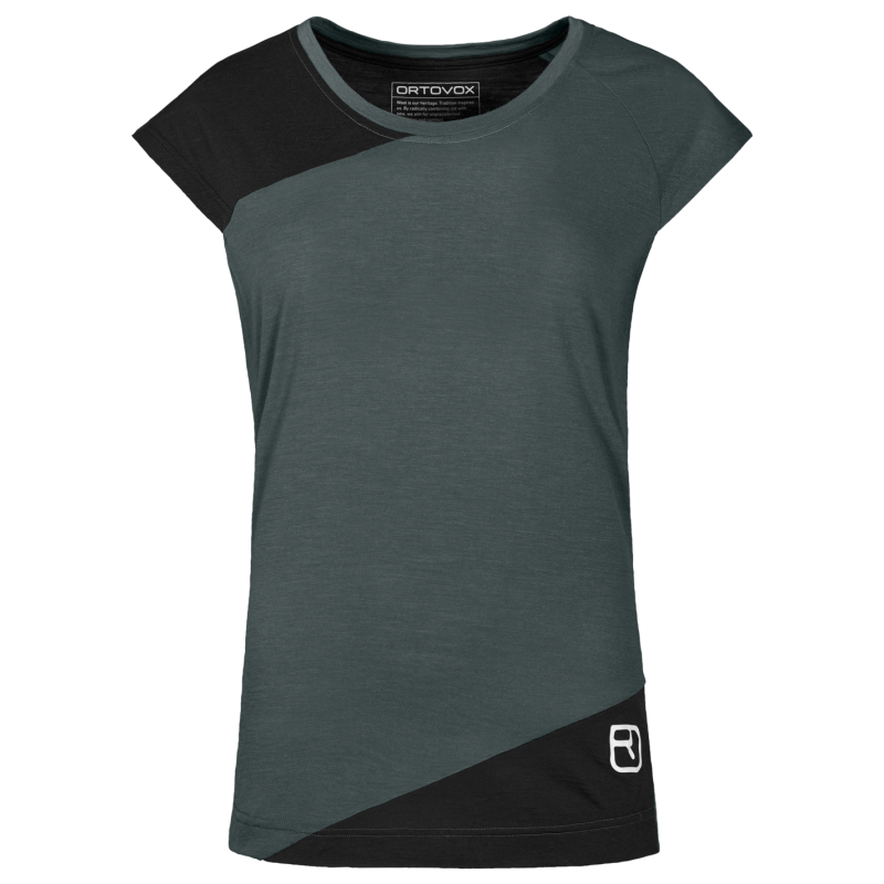120 Tec TS - T-shirt en laine mérinos femme