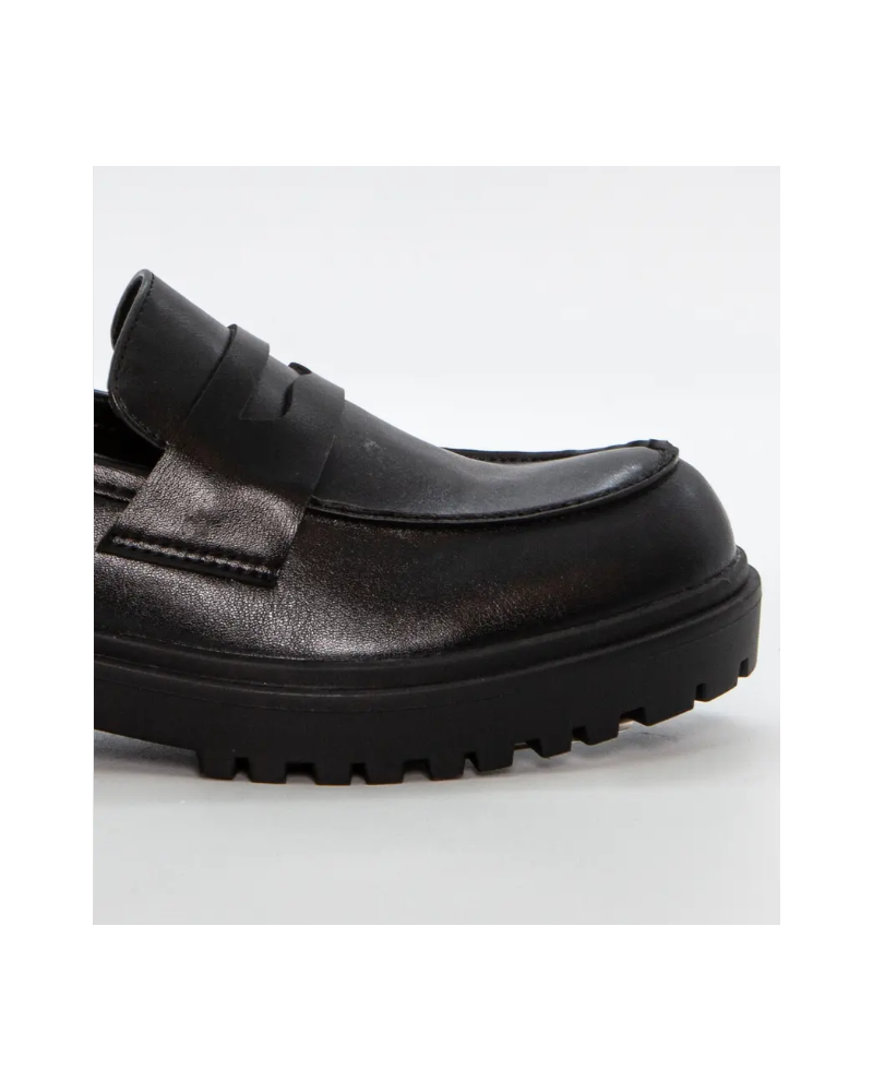 Duffy loafers sort