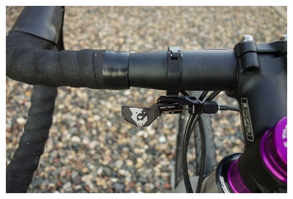 Commande de Tige de Selle Wolf Tooth ReMote Collier 31.8 mm (Sans Câble/Sans Gaine) Noir