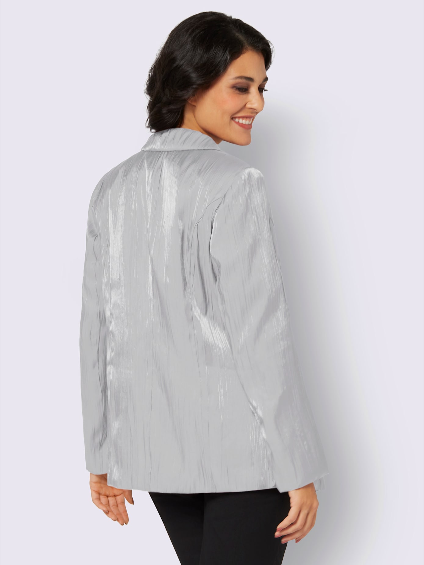 Blazer qualité froissée tendance