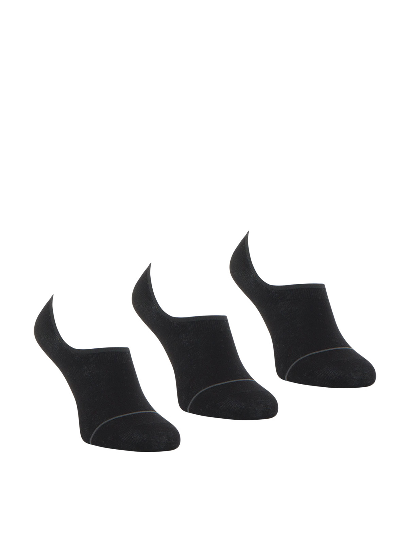 3 paires de chaussettes invisibles