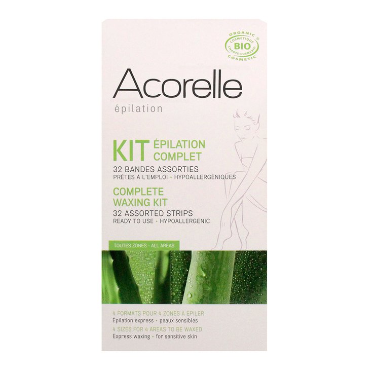Kit d'épilation complet 32 bandes