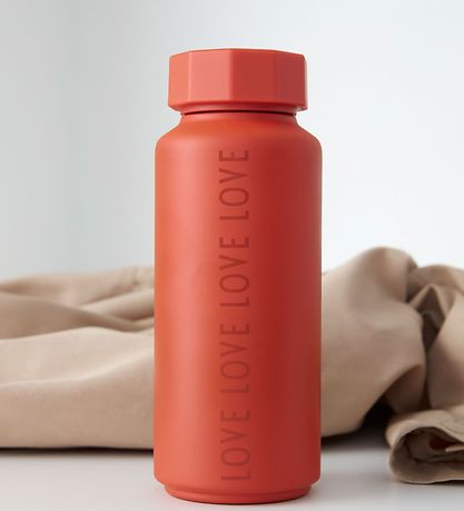 Design Letters Thermoflasche - Love - 500 ml - Terrakotta