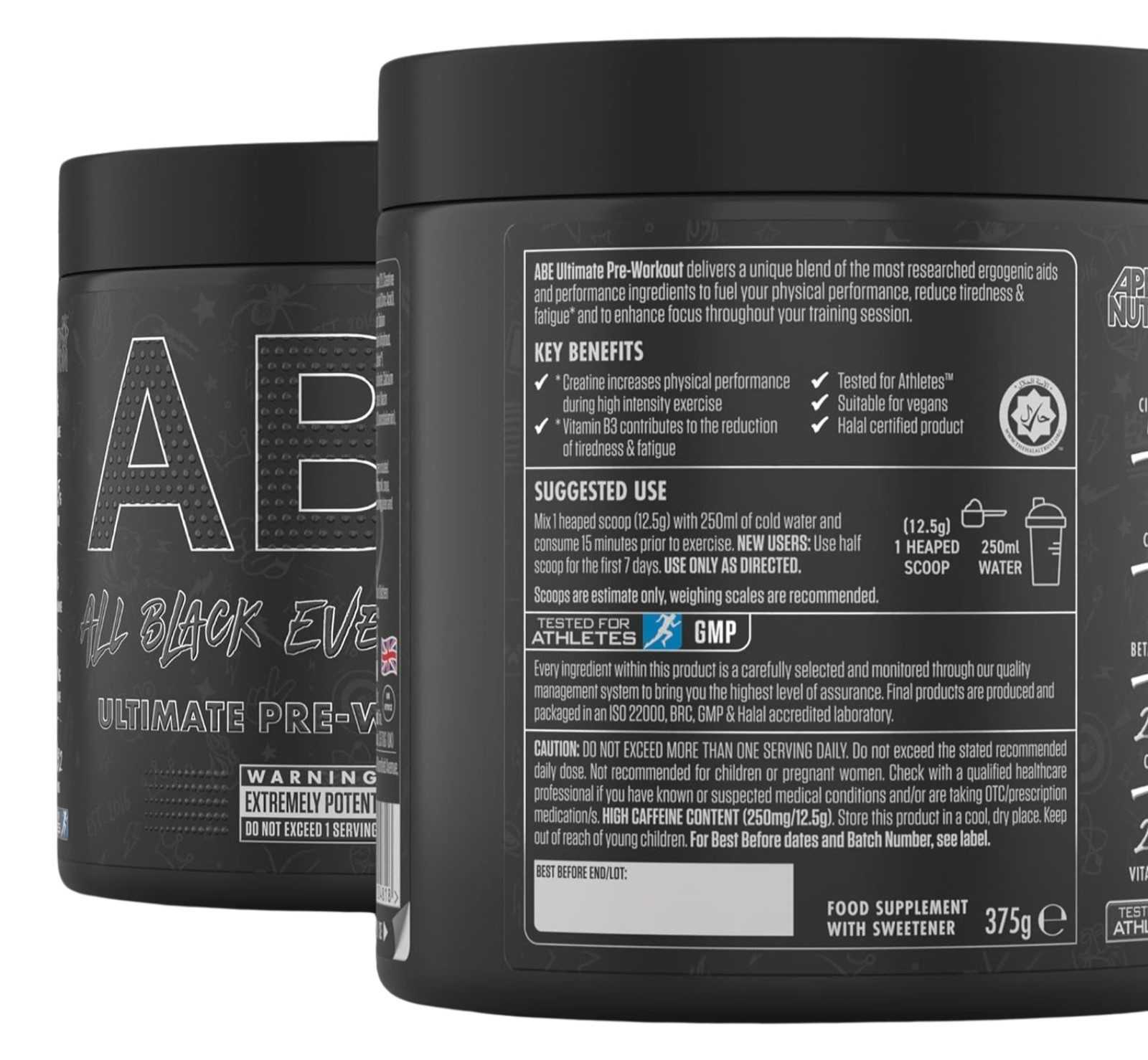 Applied Nutrition ABE Ultimate pré-treino 375g