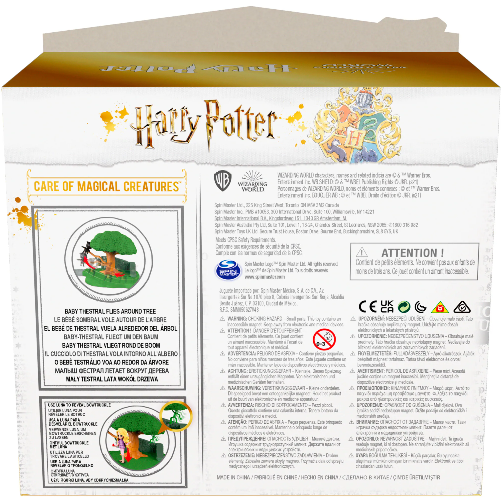 Spin Master Spielfigur Wizarding World Harry Potter - Hogwarts Pflege magischer Geschöpfe Spielset