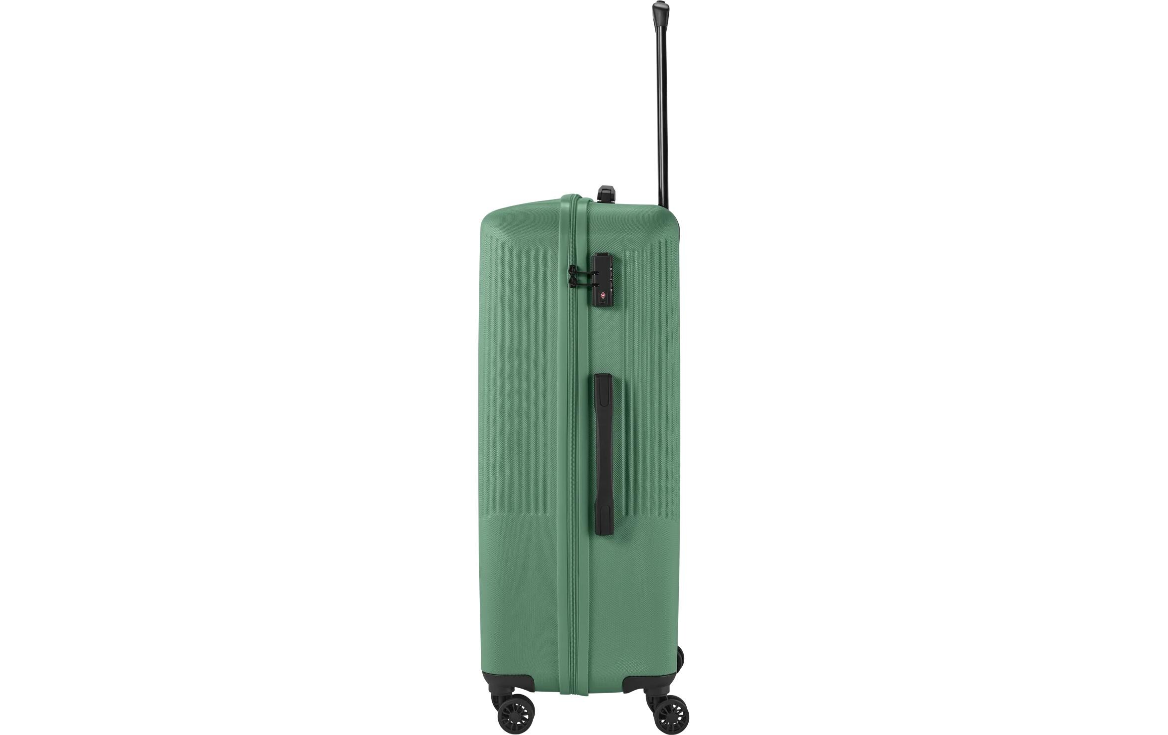 Reisekoffer BALI Trolley L Grün4-Rollen Hartschalenkoffer