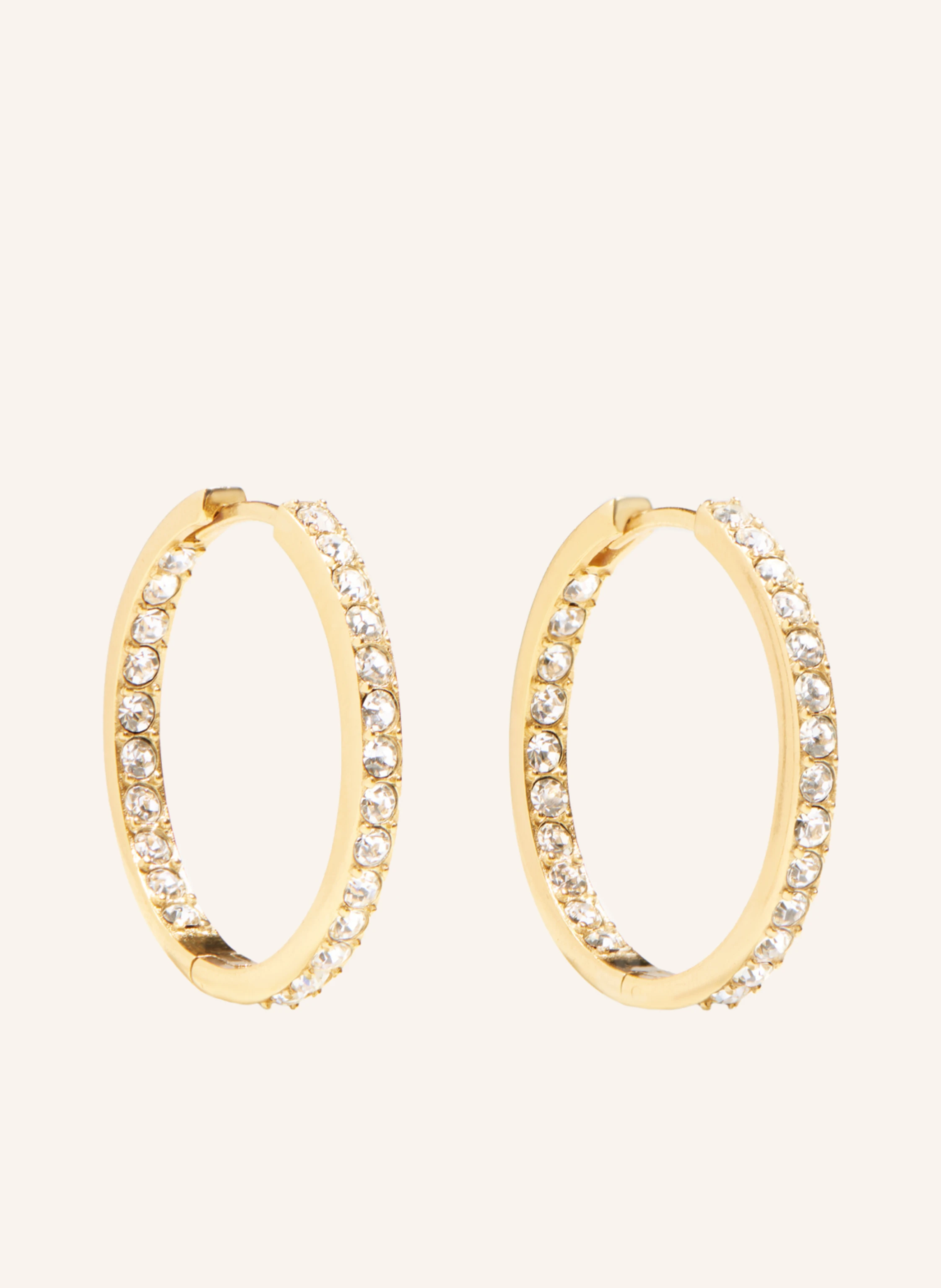 Pompidou Ohrringe LILLIAN MEDIUM PAVé by GLAMBOU