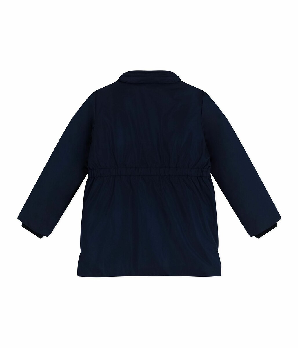 PETIT BATEAU<br>Parka com capuz removível e forro de sherpa