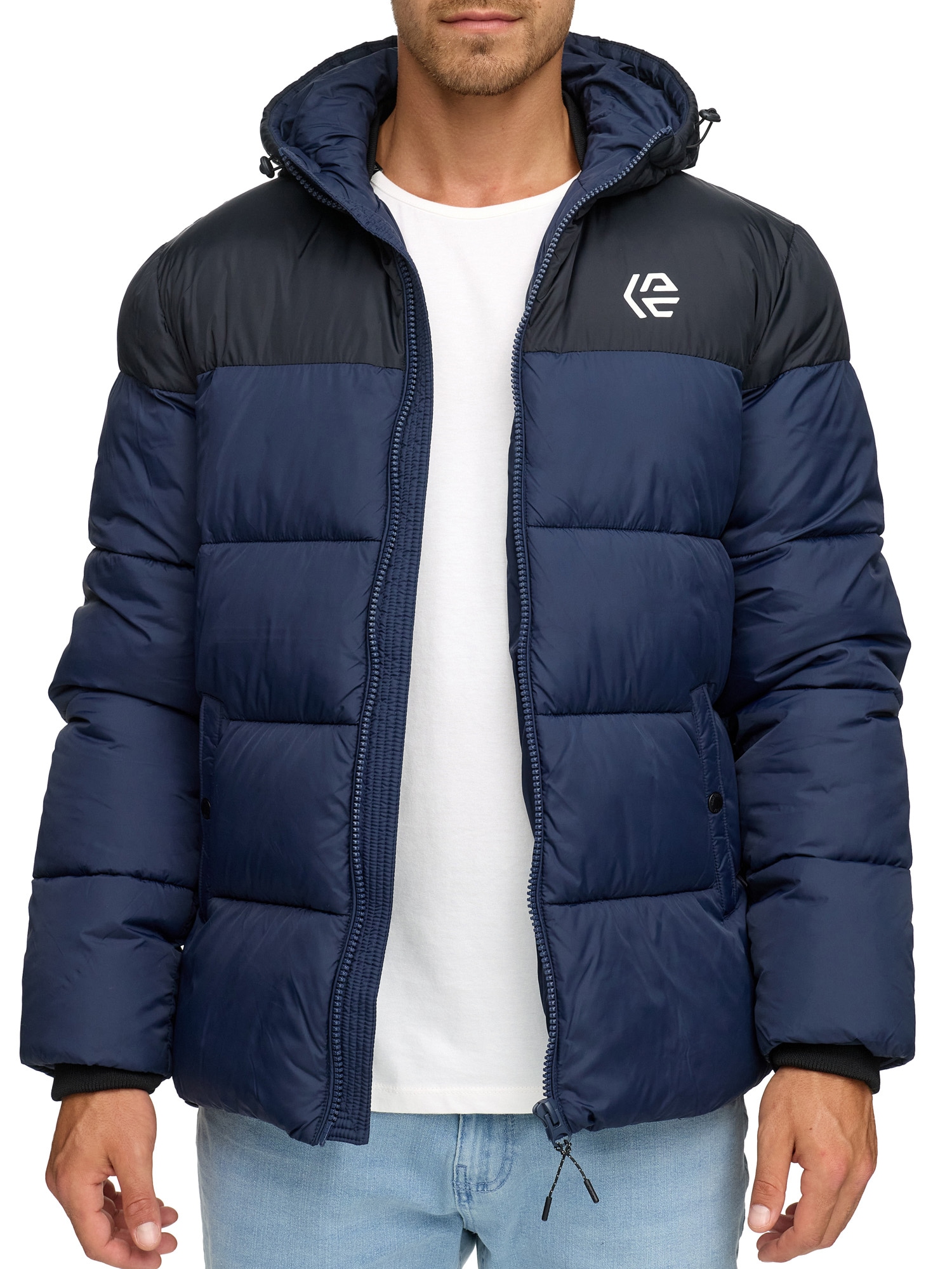 Indicode Steppjacke »INAlanin« mit Kapuze