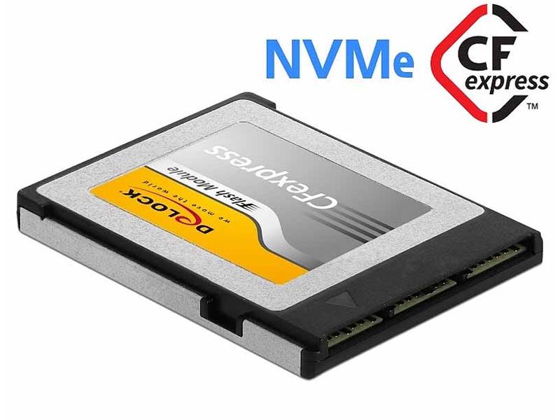 Delock CFexpress-Karte 54064 64 GB CFexpress-Speicherkarte, 64 GB