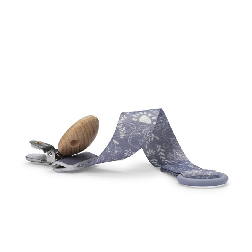 Attache-sucette en bois Monkey Sunrise