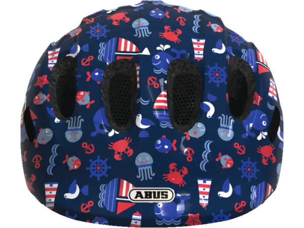 Abus Smiley 2.1 Cykelhjelm, Blue Maritim