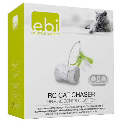 EBI Cat Chaser Katzenspielzeug 11x11x7.3cm weiss-grün