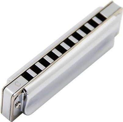 Mondharmonica Professionele Koperen Kam Mondharmonica Met 10 Gaten 20 Tonen Koperen Riet Bluesinstrument(G Key)