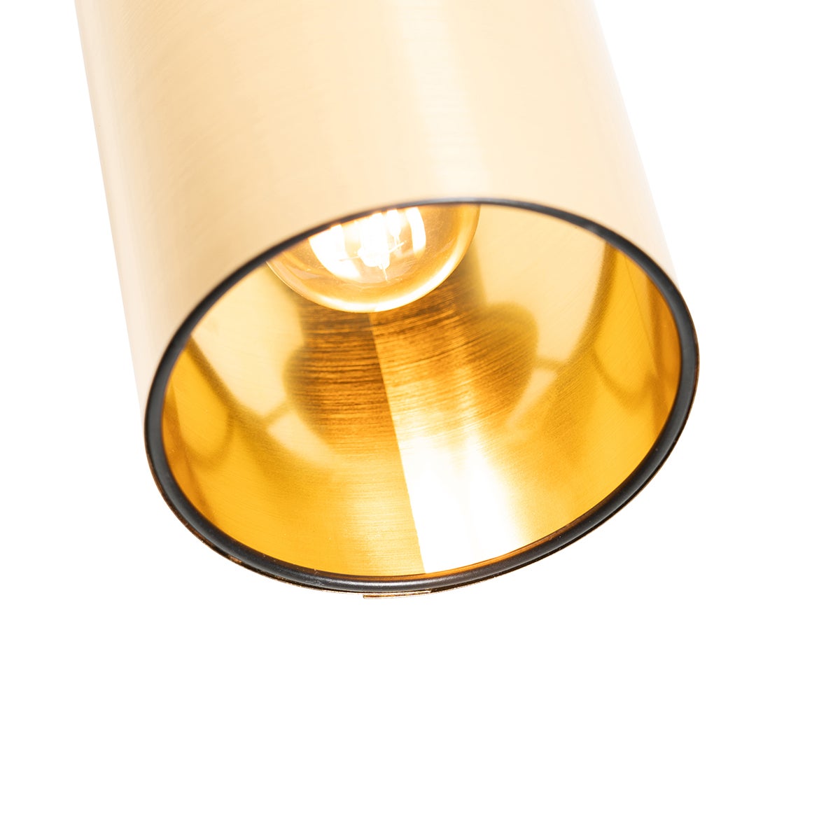 Moderne zwarte stippen met goud - Lofty