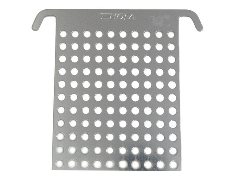 HOLA Farbroller-Abstreifgitter Metall 120 x 160 mm Robustes Abtropfgitter mit Lochung