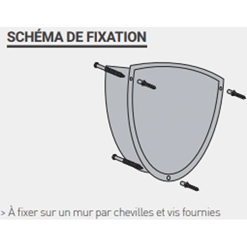 Miroir hémisphérique 180° – Sécurité industrielle – Polymir