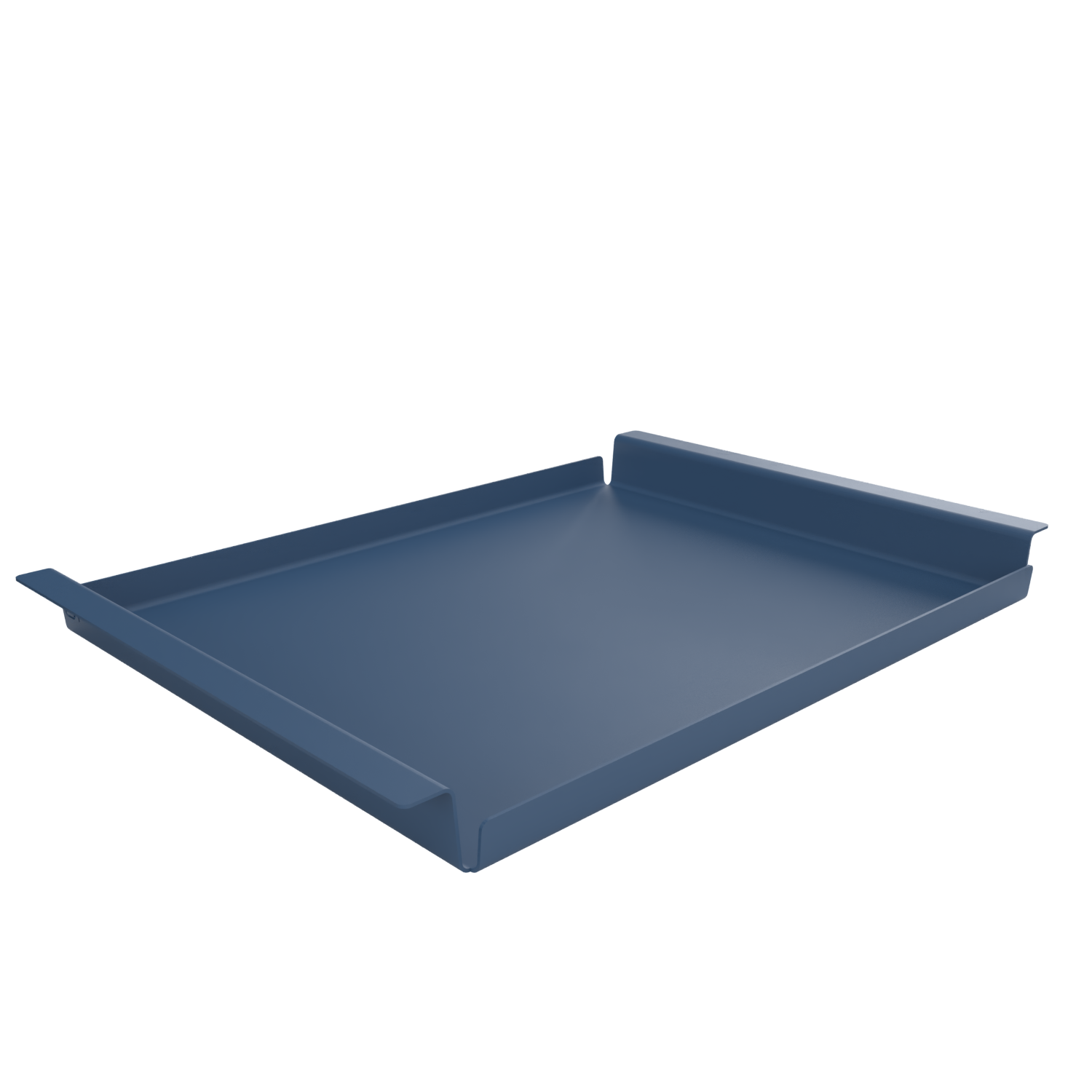 Hocker Dienblad Large - Flip Tray - Violetblauw