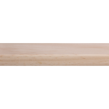 Lat geschaafd grenen D-vorm 18x33mm 210 cm