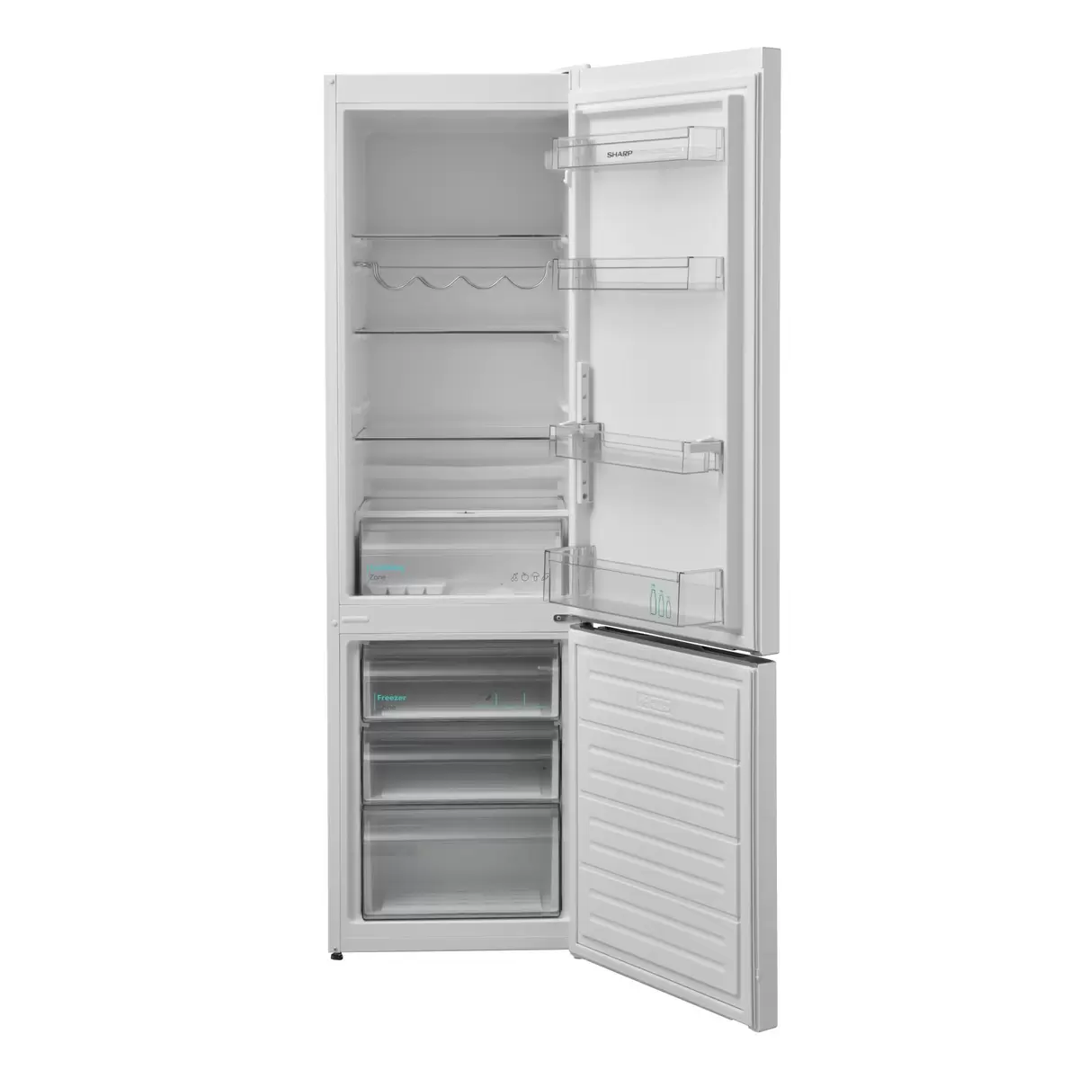 Kühlschrank freistehend über Sharp SJ-FBB05DTXWD-EU weiss