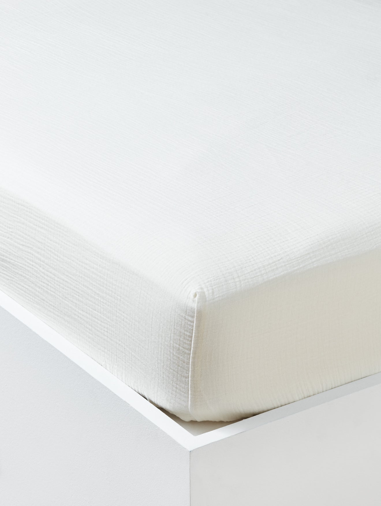 Drap-housse gaze de coton 