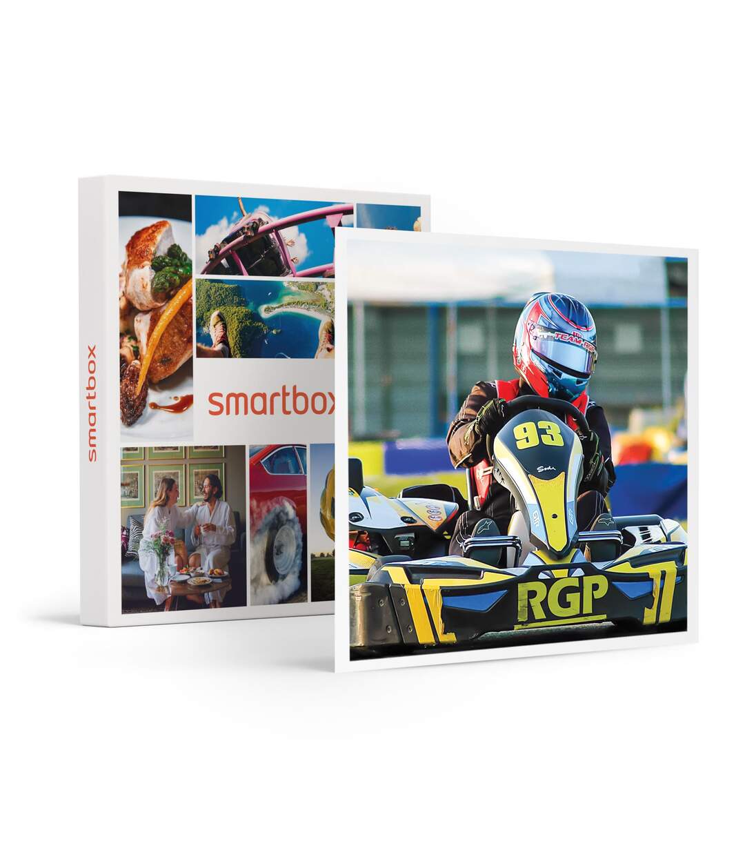 2 sessions de kart pour 2 personnes près de Paris - SMARTBOX - Coffret Cadeau Sport & Aventure