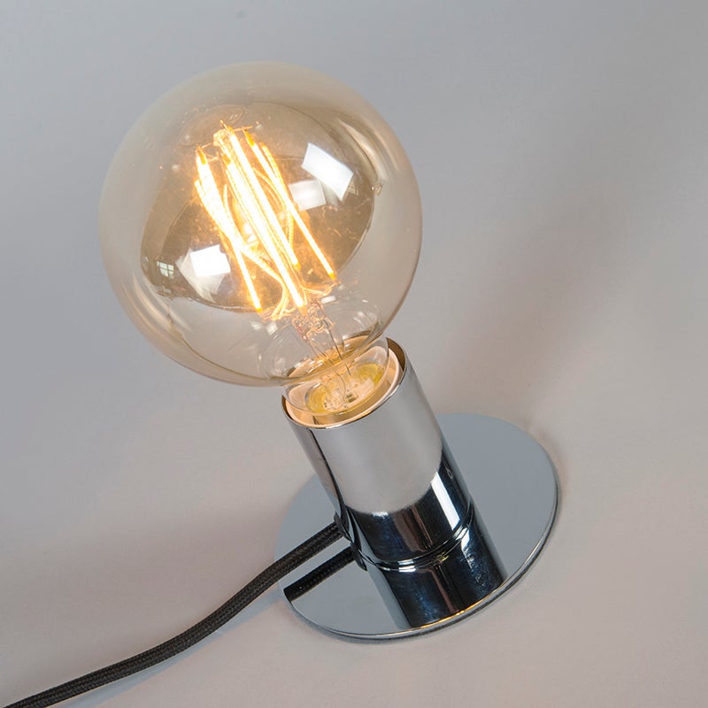 Moderne chromen tafellamp - Facil