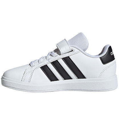 adidas Performance Sko -  Grønd Court 2.0 EL - Hvid/Sort