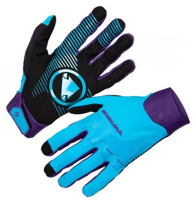 Gants Endura MT500 D3O Bleu