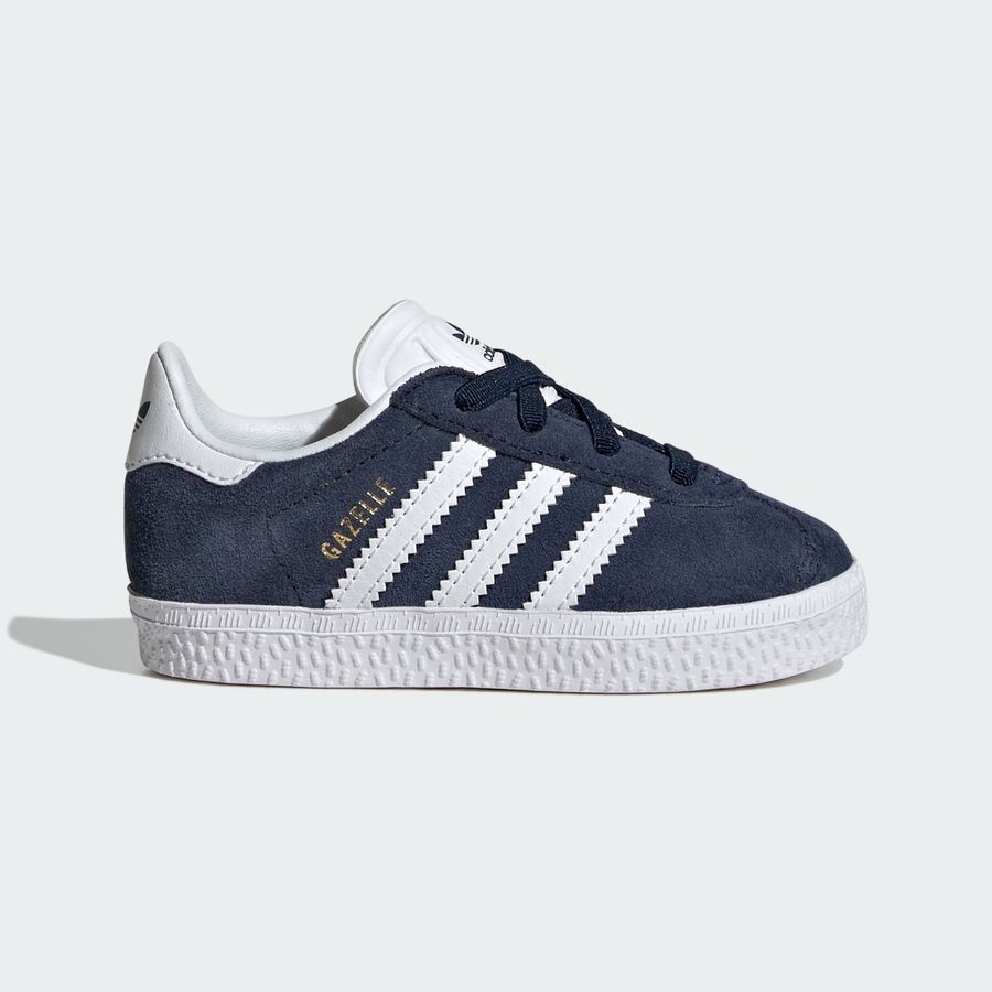 Adidas Original Gazelle Comfort Closure Elastic Laces Shoes Kids