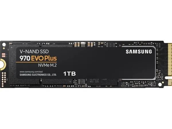 Samsung 970 EVO Plus MZ-V7S1T0BW - SSD - krypteret - 1 TB - intern - M.2 2280 - PCIe 3.0 x4 (NVMe) - buffer: 1 GB - 256-bit AES - TCG Opal Encryption